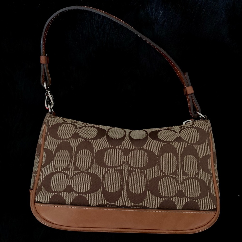 Brown Coach Demi Purse